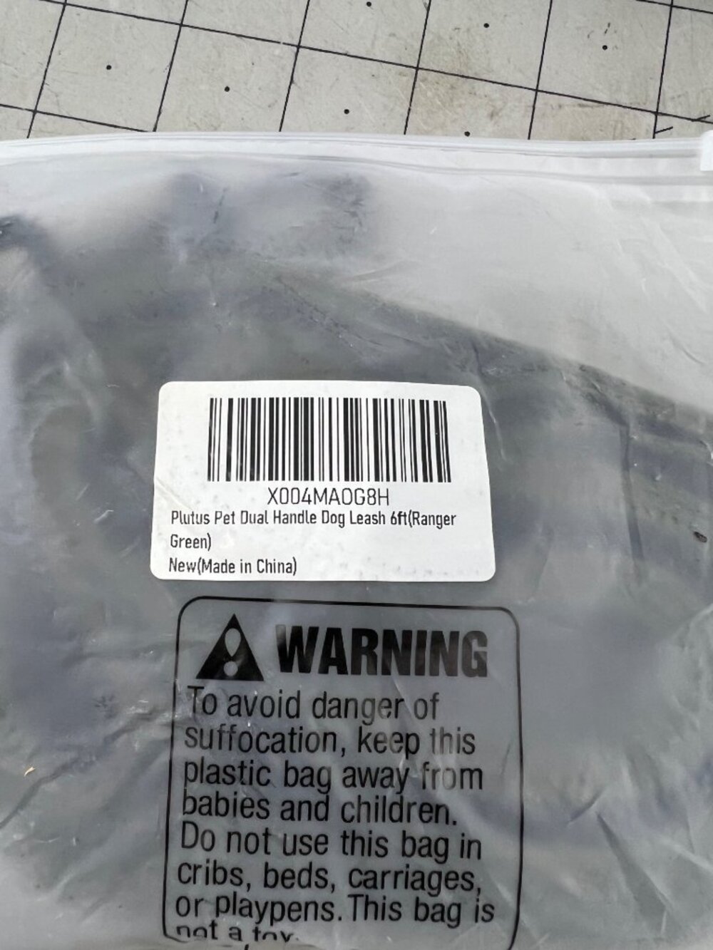 Plutus Pet Dual Handle Dog Leash 6ft Ranger Green Durable Nylon Padded Handles N - Picture 6 of 6